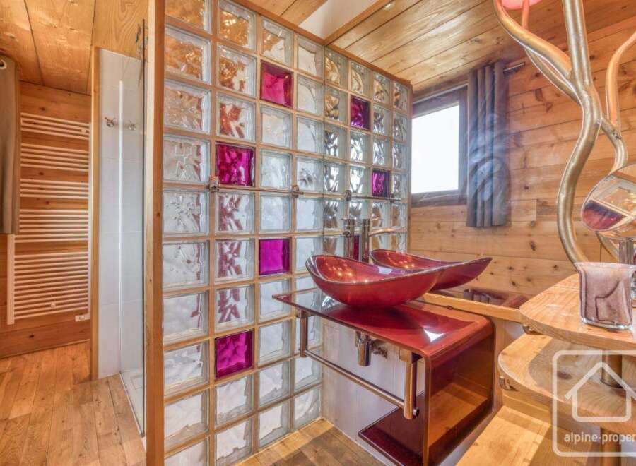 Discover the charm of this unique property, featuring a stunning bathroom design.