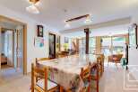 Discover the charm of this inviting dining area, perfect for gatherings and meals.