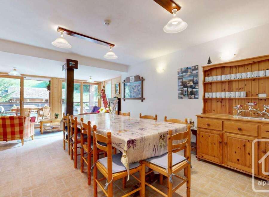 Step into this inviting dining area, perfect for gatherings and meals.