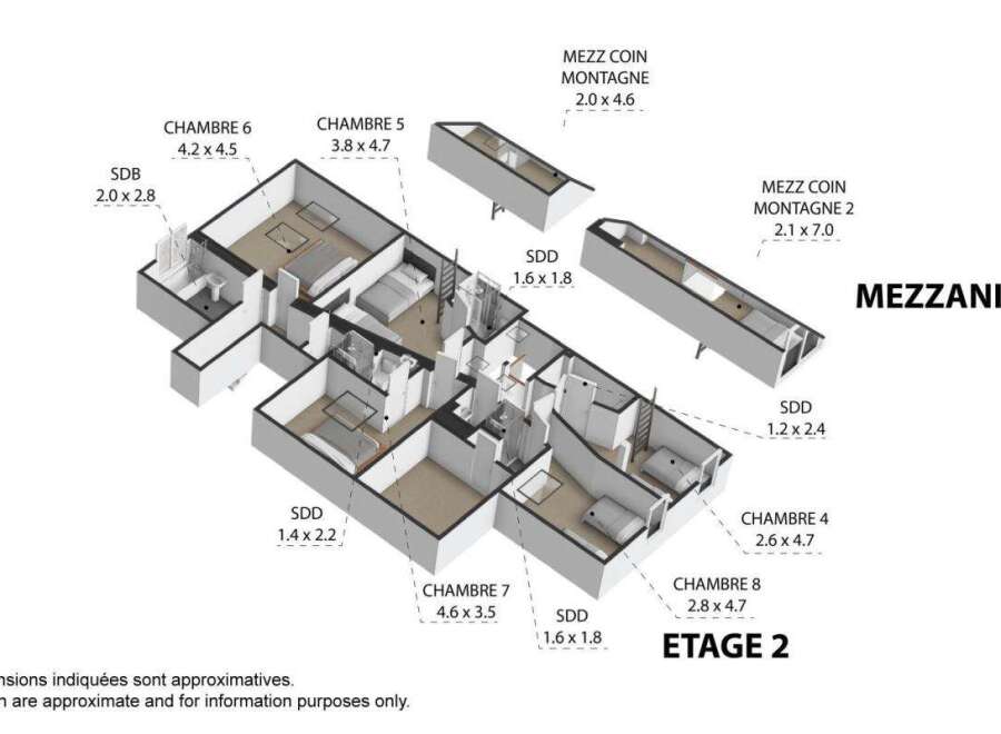 Explore this stunning property featuring a well-designed layout with multiple bedrooms and functional spaces.