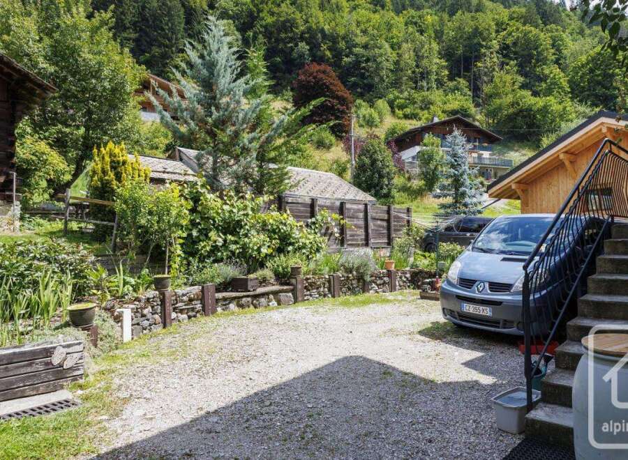 Discover a charming property nestled in a serene, natural setting.