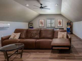 Step into this ultimate game room, perfect for entertaining guests or enjoying a night in.