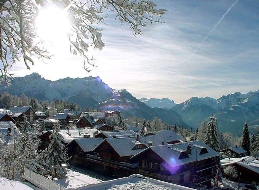 Discover your dream chalet nestled in the heart of a picturesque mountain village.