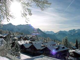 Discover your dream chalet nestled in the heart of a picturesque mountain village.