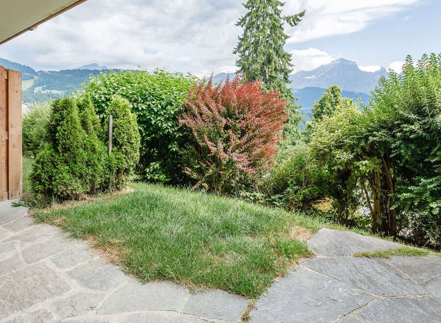 Enjoy the tranquility of this beautiful property with stunning mountain views.