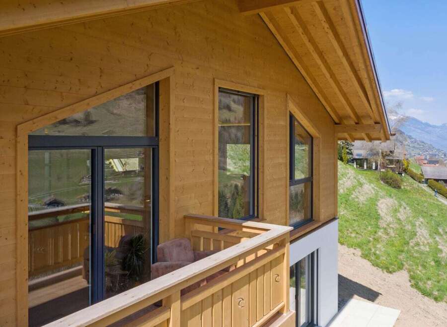 Experience the epitome of modern mountain living in this stunning property.