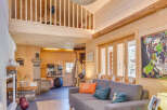 Experience the warmth of this stunning wooden chalet, perfect for a cozy retreat.