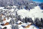 Discover the charm of this stunning mountain chalet, nestled amidst a picturesque winter wonderland.