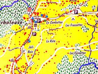 Explore the charming Barboleuse area, a picturesque location perfect for outdoor enthusiasts.