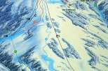 Explore the stunning ski slopes of Les Chaux, offering breathtaking views and thrilling descents.