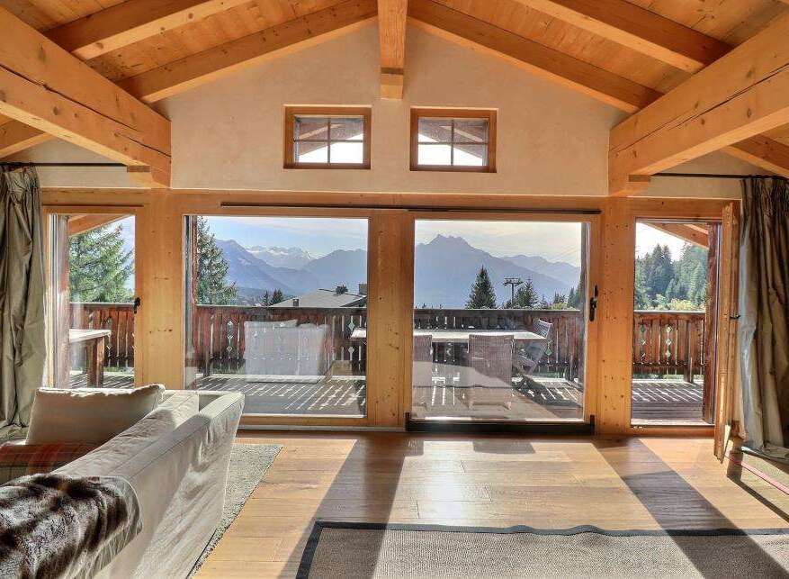 Experience the ultimate mountain retreat in this stunning chalet.