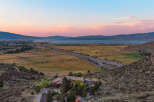 Nestled amidst the breathtaking landscape, this property offers stunning views of the surrounding mountains and valley.
