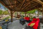 Enjoy the ultimate outdoor living experience with this stunning patio.