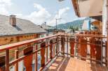 Enjoy breathtaking views from this charming balcony.