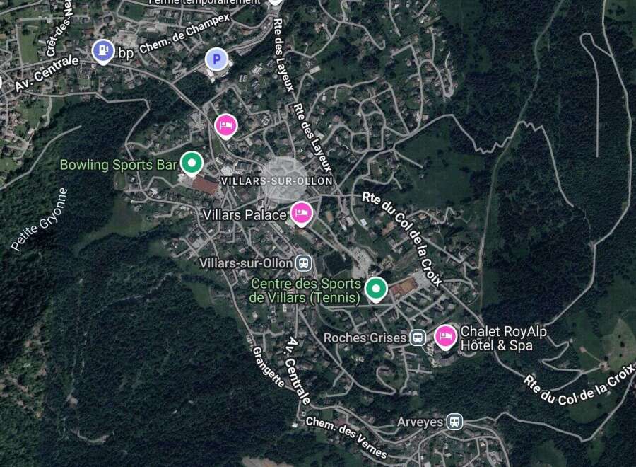 Explore the charming town of Villars-sur-Ollon, nestled in the Swiss Alps.