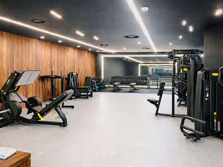 Step into a state-of-the-art gym, perfect for maintaining a healthy lifestyle.