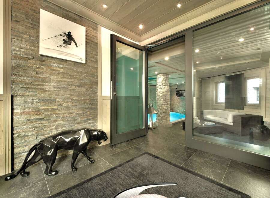 Step into luxury with this stunning property! This home features a private indoor pool, perfect for relaxation and entertainment.