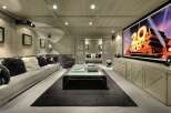 Experience luxury living in this stunning home theater.