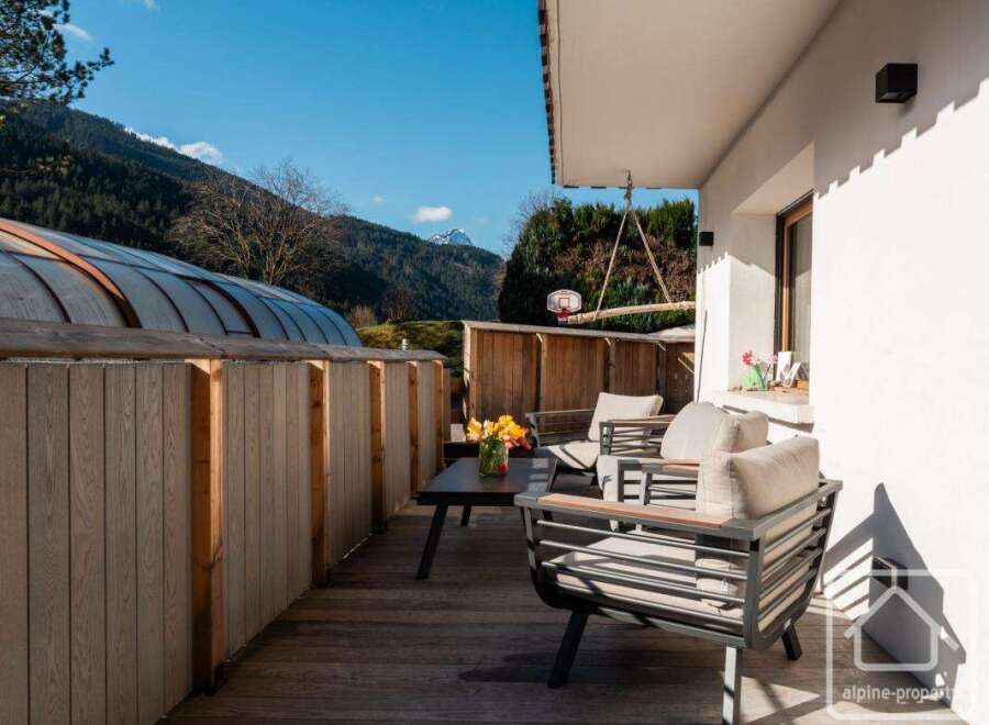 Enjoy the stunning mountain views from this beautiful property.