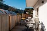 Enjoy the stunning mountain views from this beautiful property.