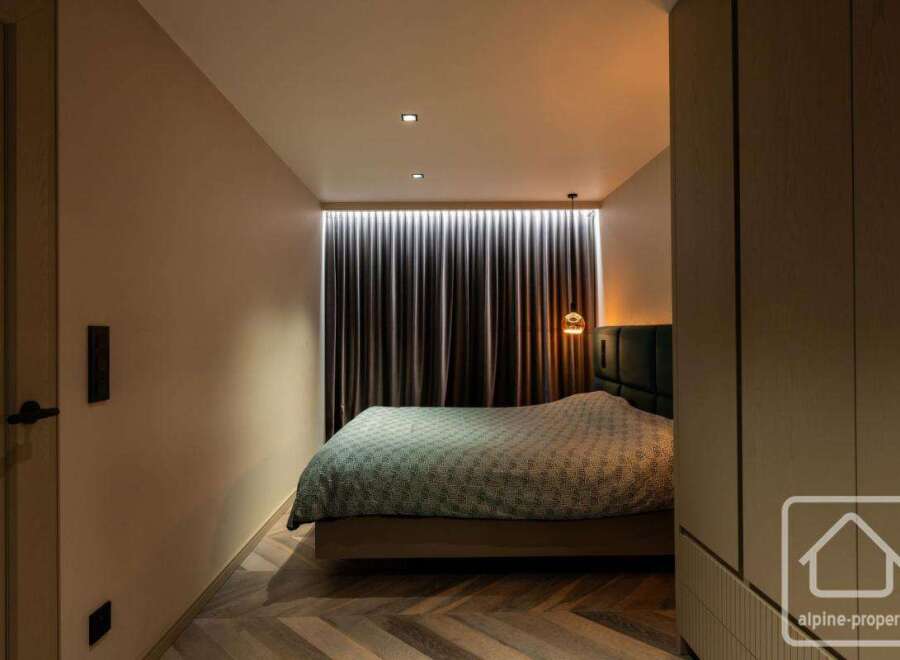 Experience luxury in this stunning bedroom.