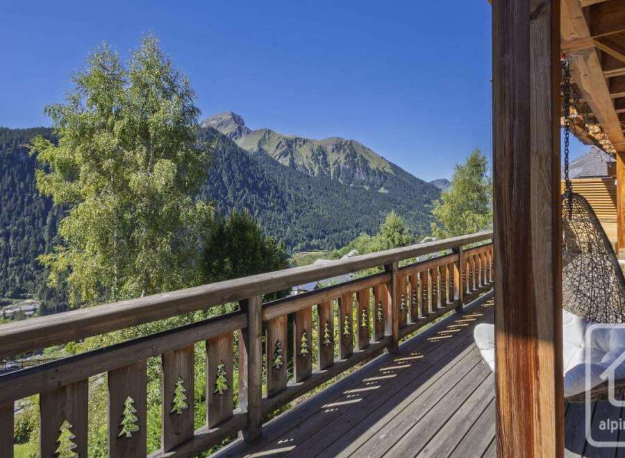 Experience breathtaking mountain views from this stunning property.