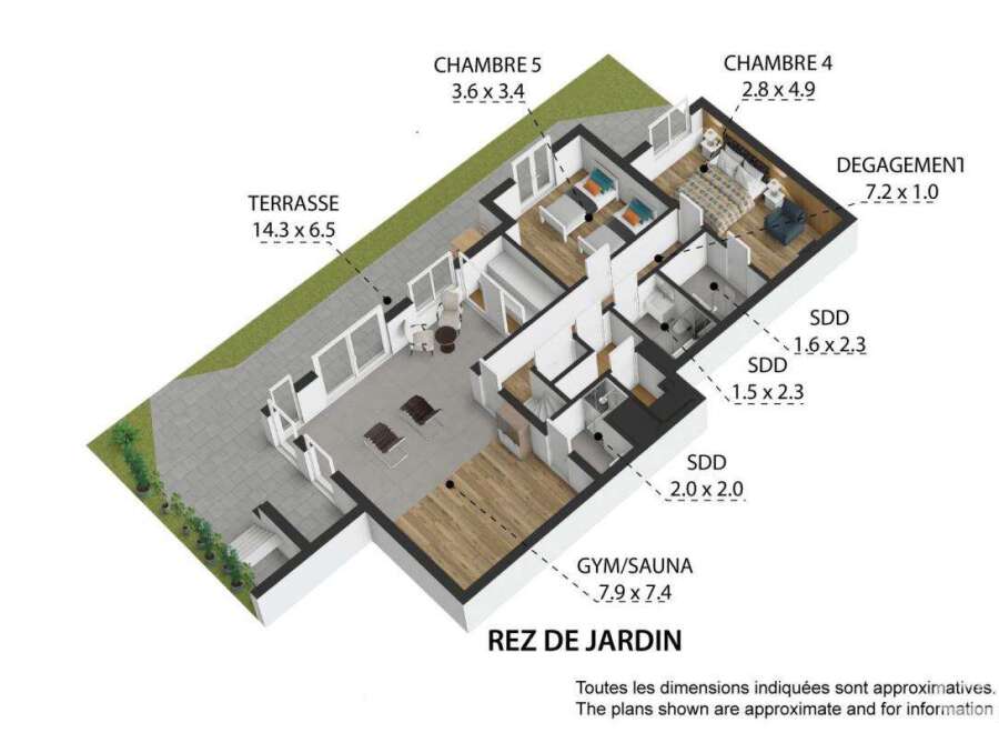Discover this stunning property featuring a spacious terrace perfect for outdoor living.