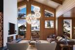 Experience the epitome of luxury living in this stunning chalet, boasting breathtaking mountain views.