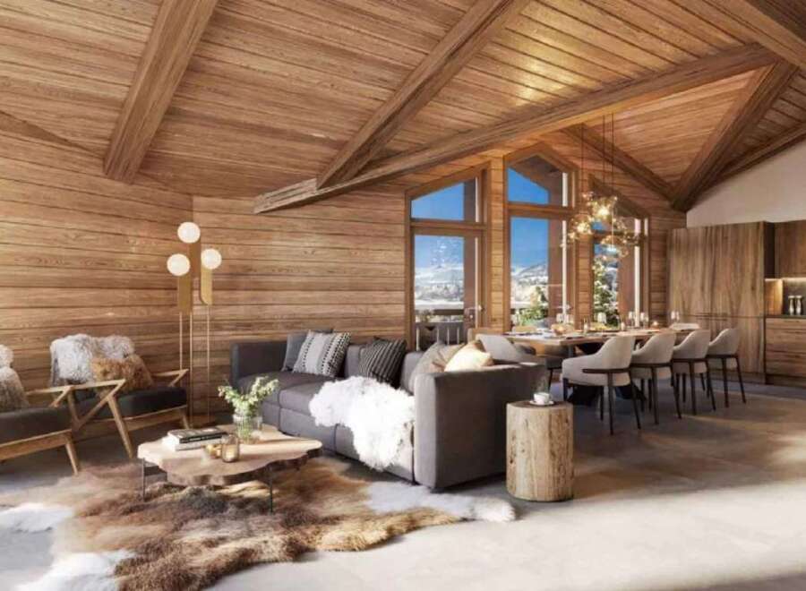 Experience luxury living in this stunning chalet-style home.