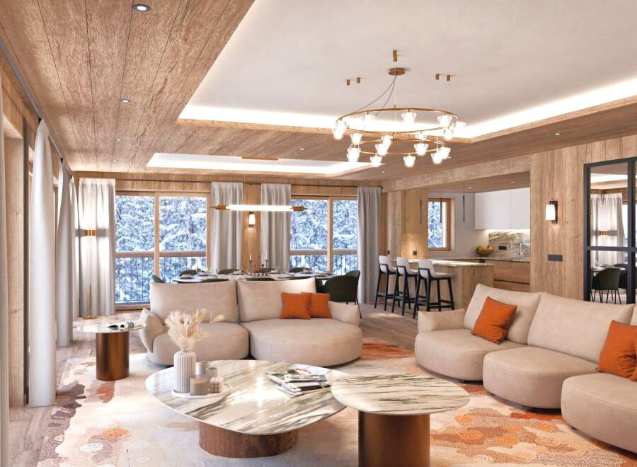 Experience luxury living in this stunning property, featuring a beautifully designed living space with a cozy ambiance.