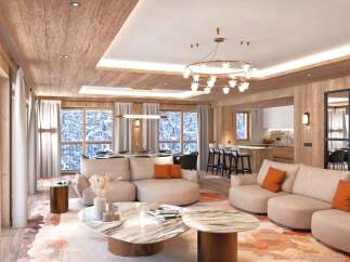 Experience luxury living in this stunning property, featuring a beautifully designed living space with a cozy ambiance.