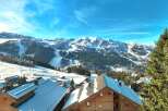 Experience the ultimate in alpine living with this stunning property, offering breathtaking views of snow-capped mountains and pristine ski slopes.