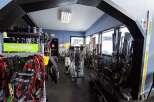 Step into a winter wonderland with this ski rental shop, offering a wide selection of equipment for all skill levels.