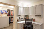 This stunning property boasts a beautifully designed home office, perfect for remote work or creative endeavors.