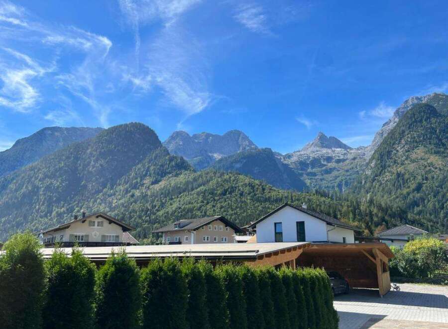 Nestled amidst the breathtaking backdrop of majestic mountains, this property offers a serene escape.