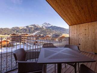 Enjoy breathtaking mountain views from this stunning property.
