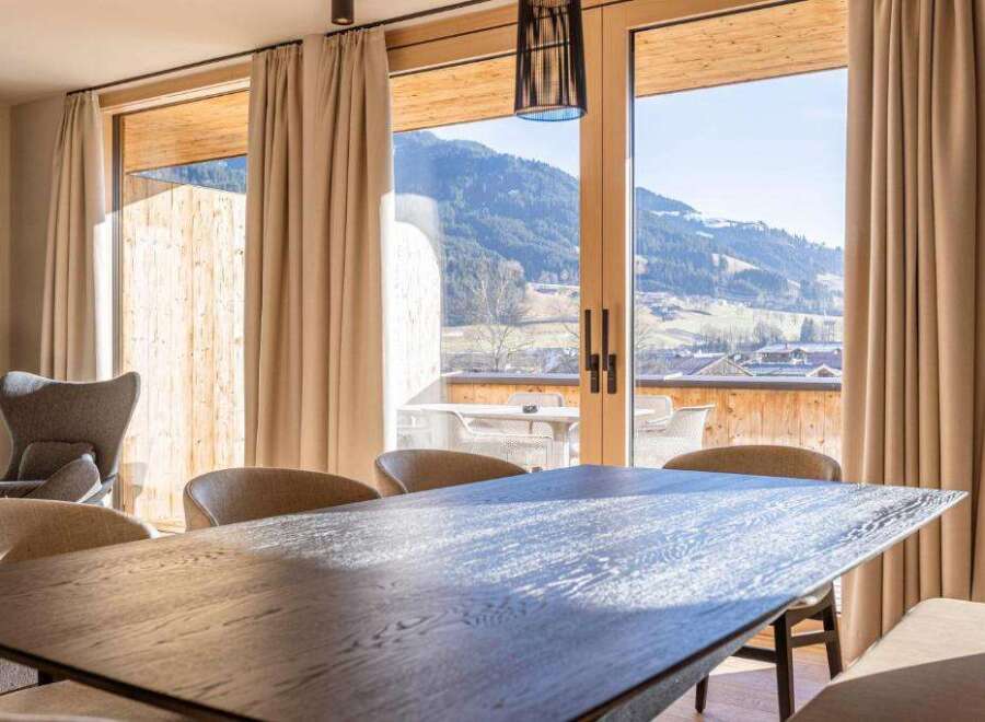 Experience breathtaking mountain views from this stunning property.