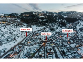 This charming Park City property boasts a prime location, just steps from the free trolley stop for easy access to Park City Mountain Resort and Main Street.