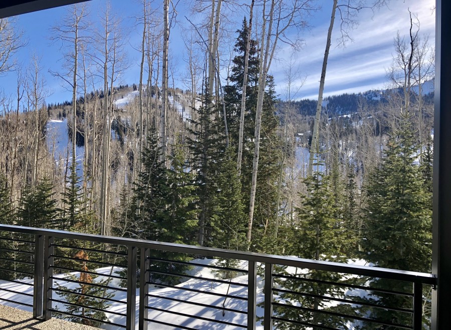 Wake up to breathtaking mountain views from your private balcony.