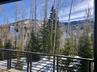 Wake up to breathtaking mountain views from your private balcony.
