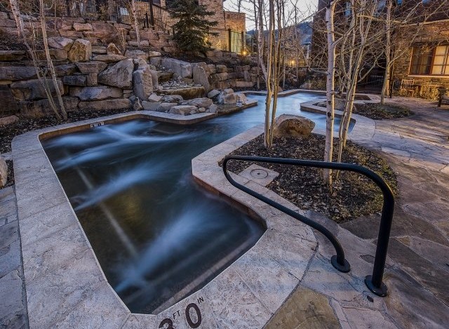 Relax and rejuvenate in our luxurious outdoor hot springs, nestled amidst a serene landscape.