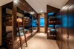 This stunning property boasts a spacious bunk room, perfect for families or groups.
