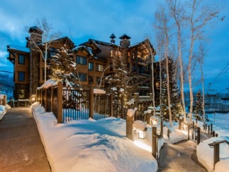 Luxury ski-in/ski-out property in a prime location.