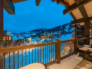 Luxury mountain condo with breathtaking views.
