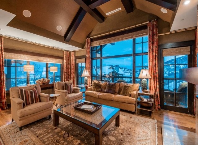 Luxury mountain condo with breathtaking views.