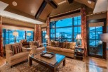 Luxury mountain condo with breathtaking views.