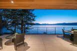 Experience breathtaking waterfront living from this stunning outdoor patio.