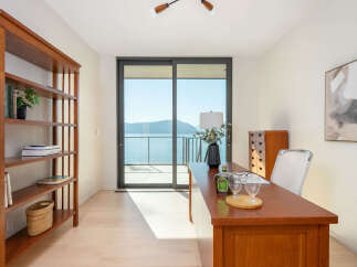Experience the epitome of luxury living in this stunning home office.