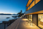 Experience waterfront living at its finest in this stunning modern home.