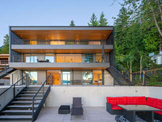 Experience modern luxury in this stunning multi-level home.